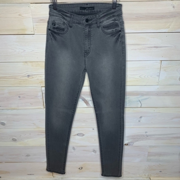 KanCan Gray Skinny Jeans Women's 5 / 26 Neutral Basic Classic Fall Winter EUC - Picture 7 of 16